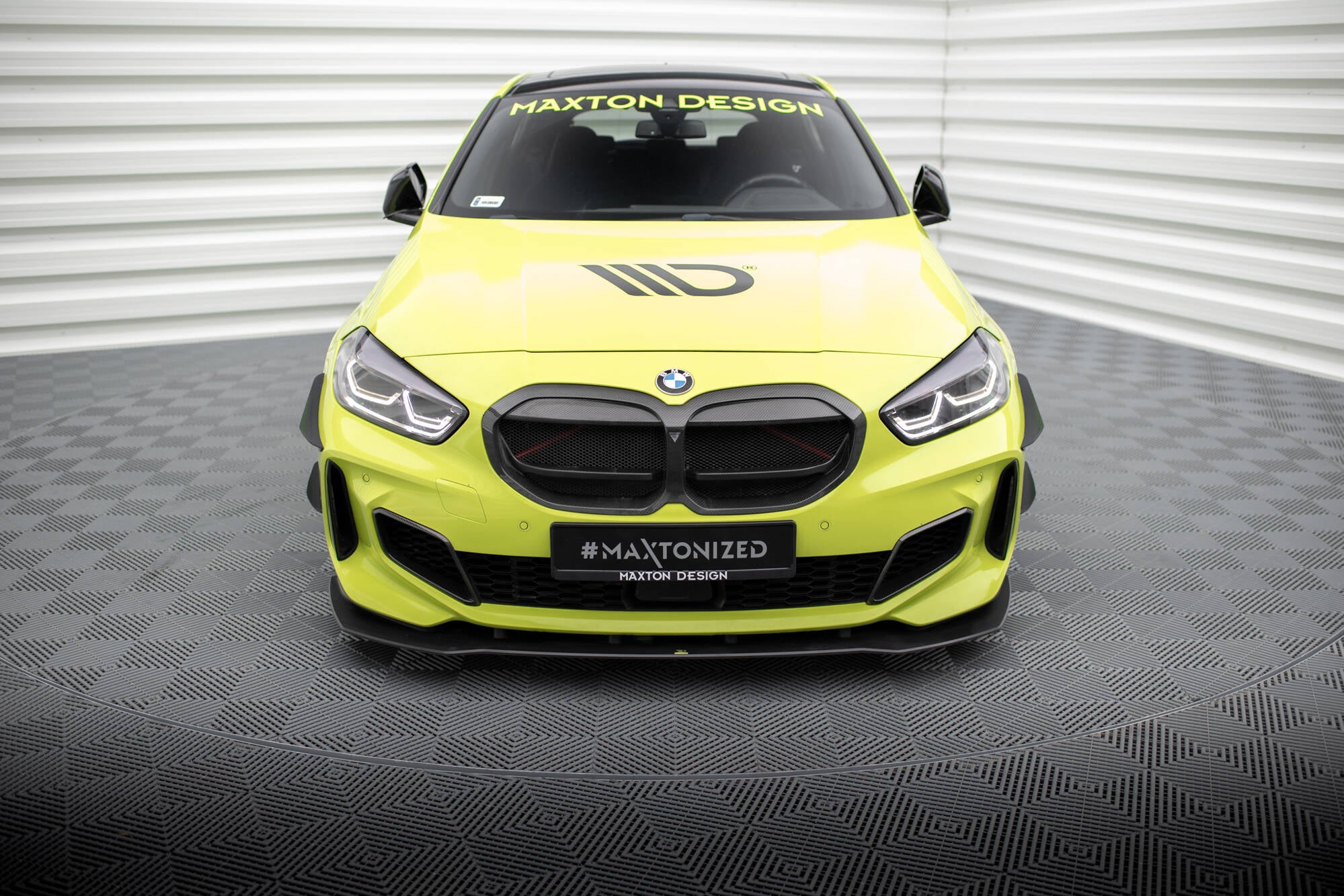 Front Bumper Wings (Canards) BMW 1 F40 M-Pack / M135i