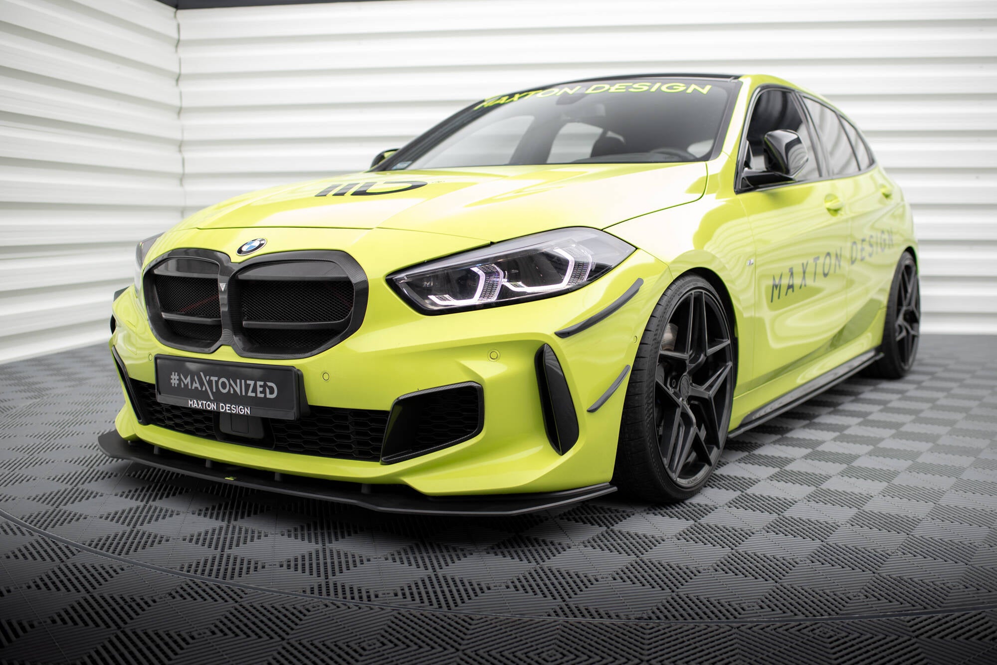 Front Bumper Wings (Canards) BMW 1 F40 M-Pack / M135i