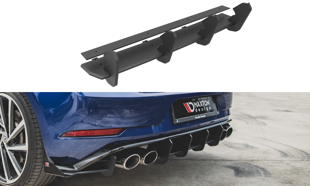 Racing Durability Rear Diffuser VW Golf 7 R Facelift