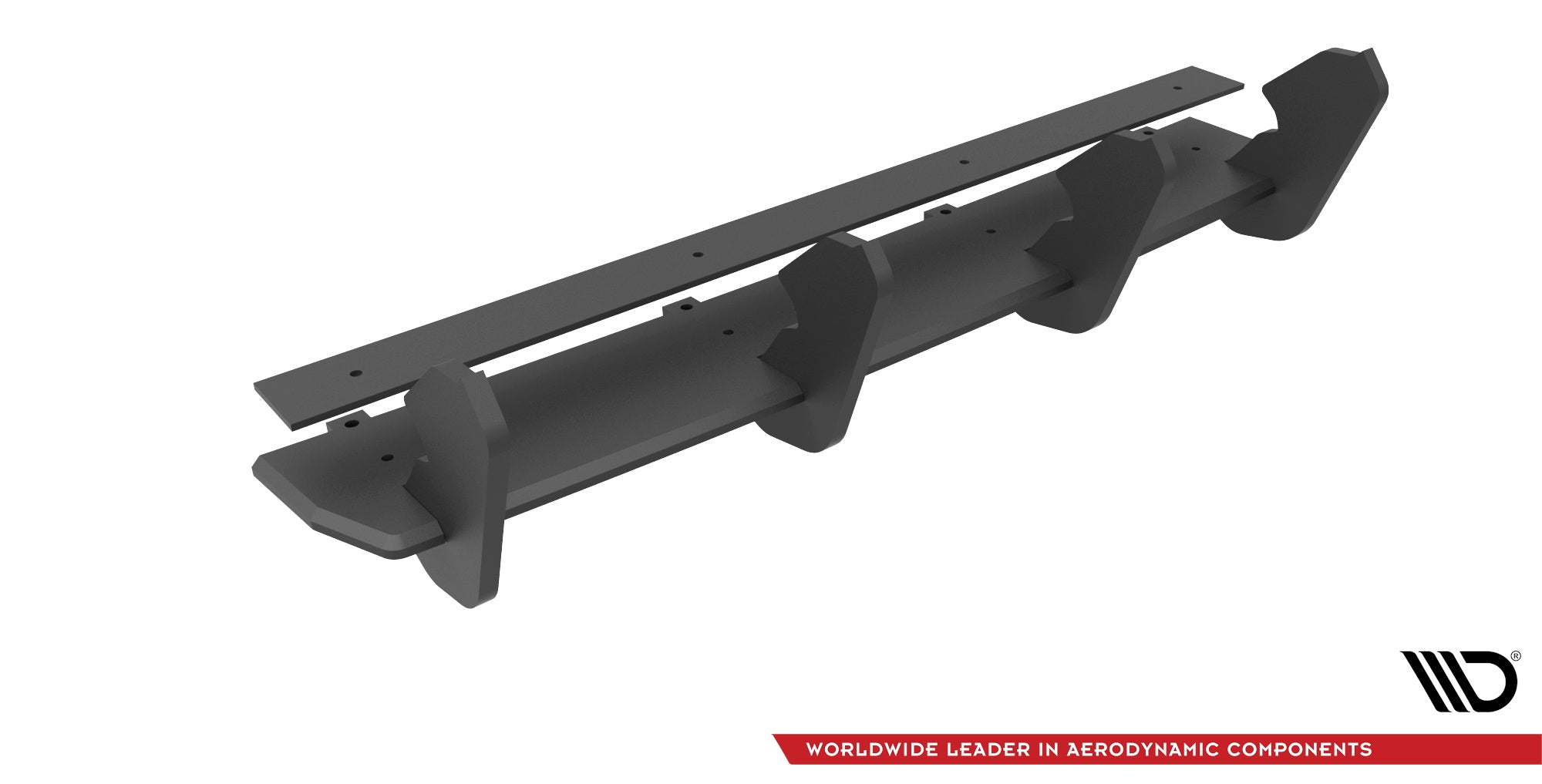 Racing Durability Rear Diffuser VW Golf 7 R Facelift