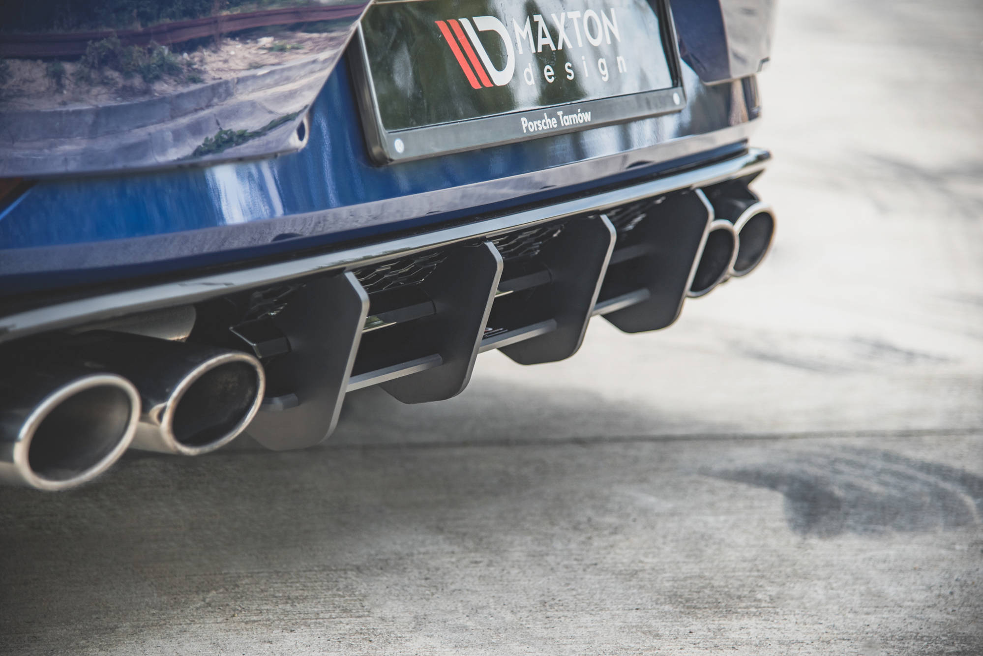 Racing Durability Rear Diffuser VW Golf 7 R Facelift