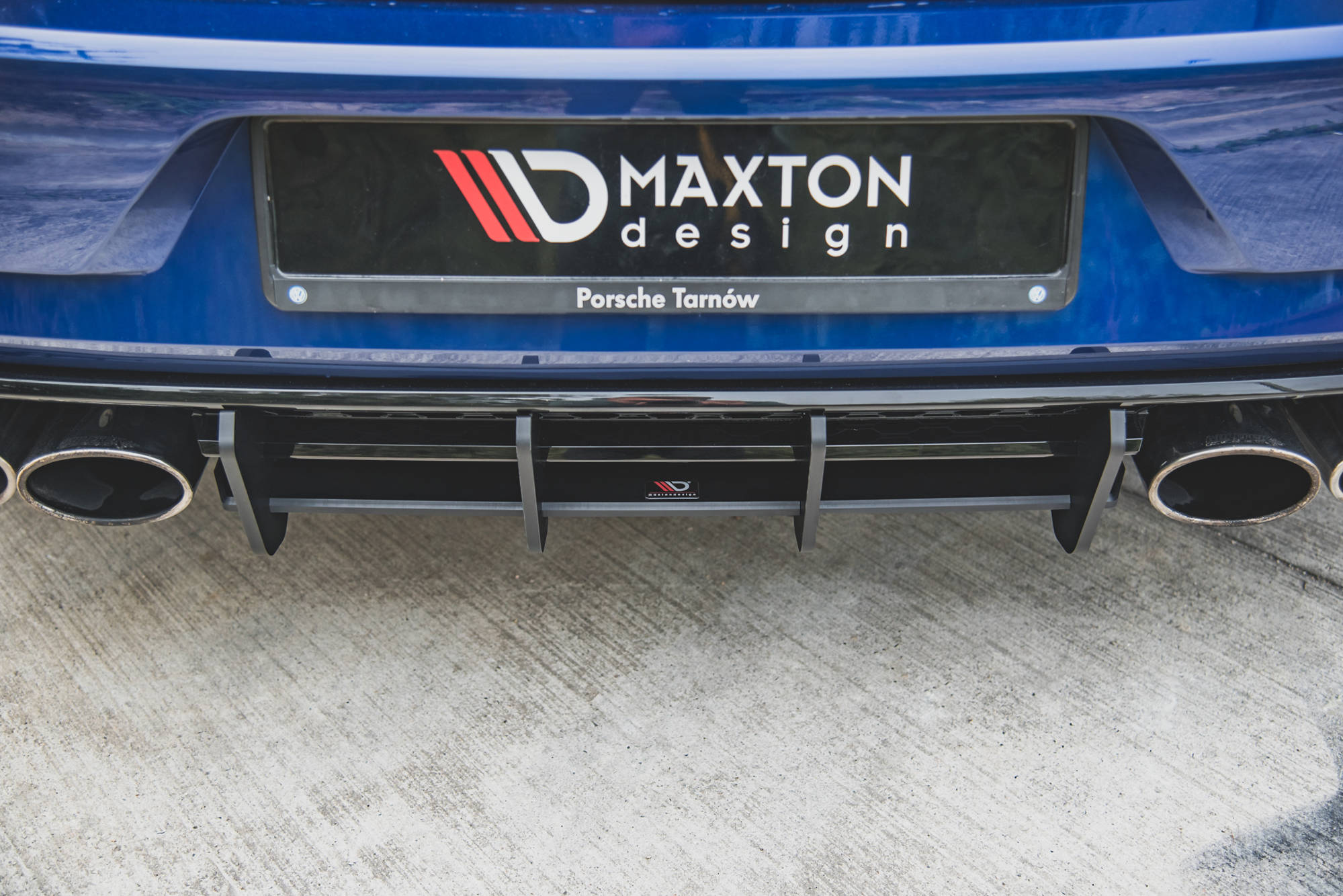 Racing Durability Rear Diffuser VW Golf 7 R Facelift