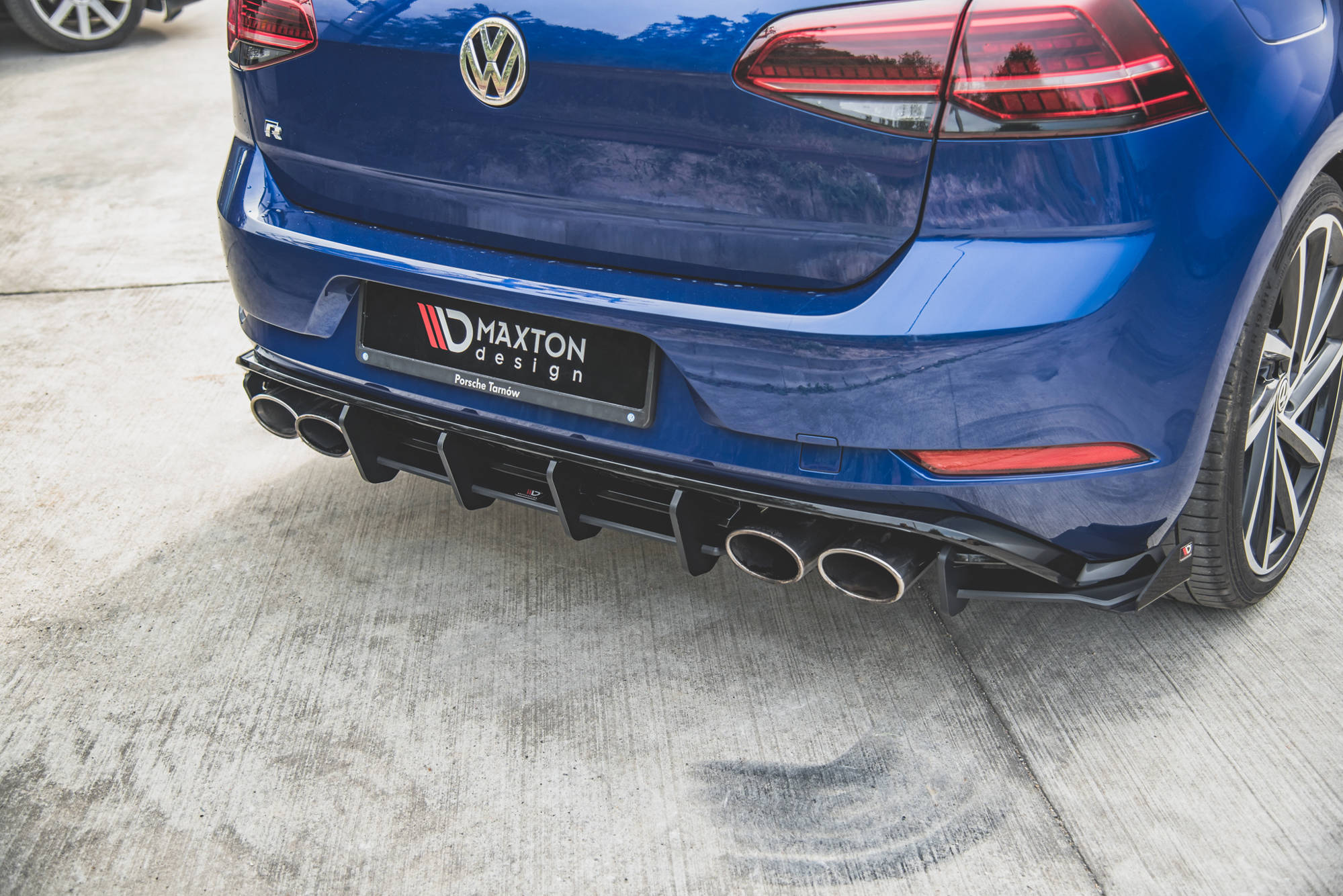 Racing Durability Rear Diffuser VW Golf 7 R Facelift