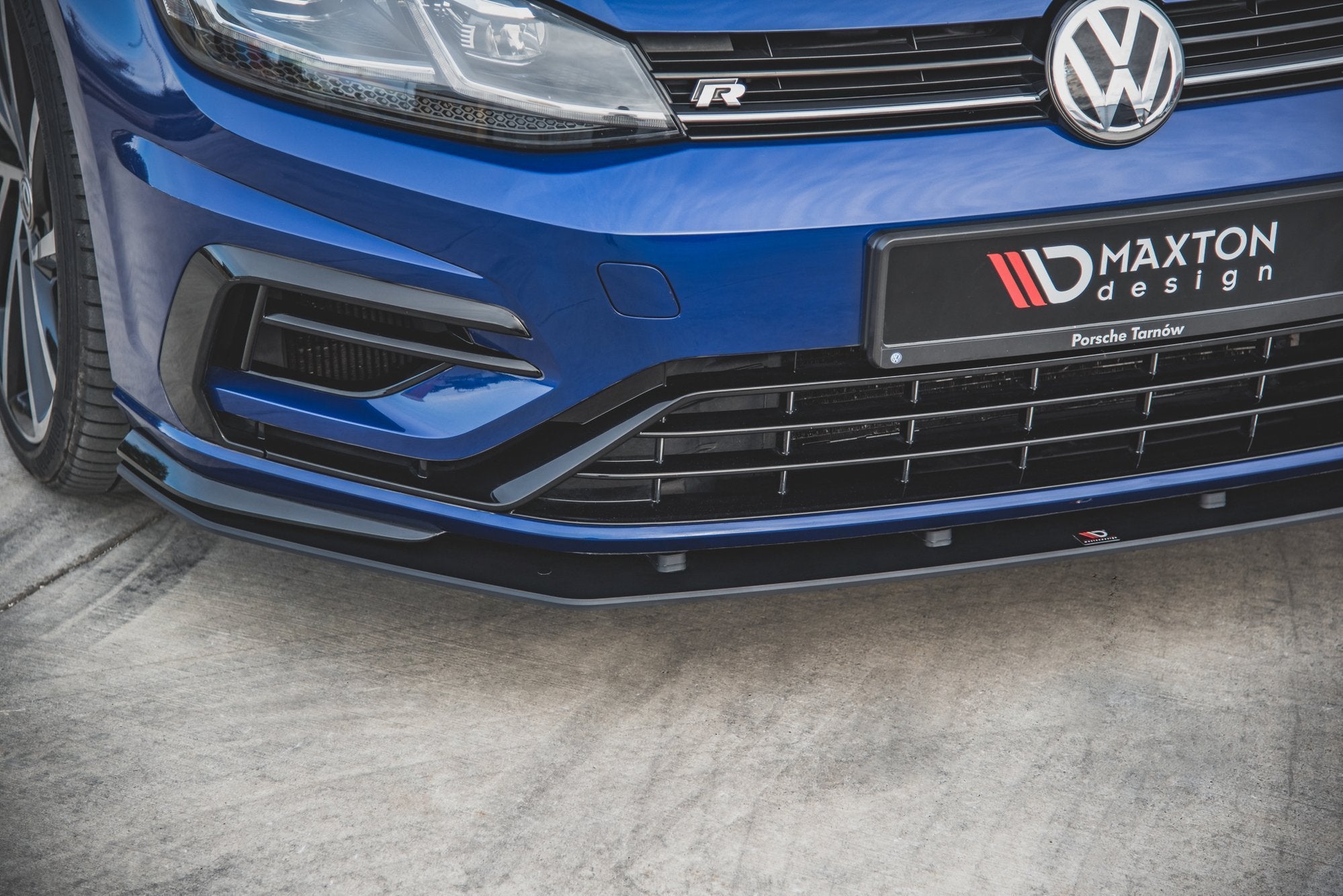 Racing Durability Front Splitter VW Golf 7 R / R-Line Facelift