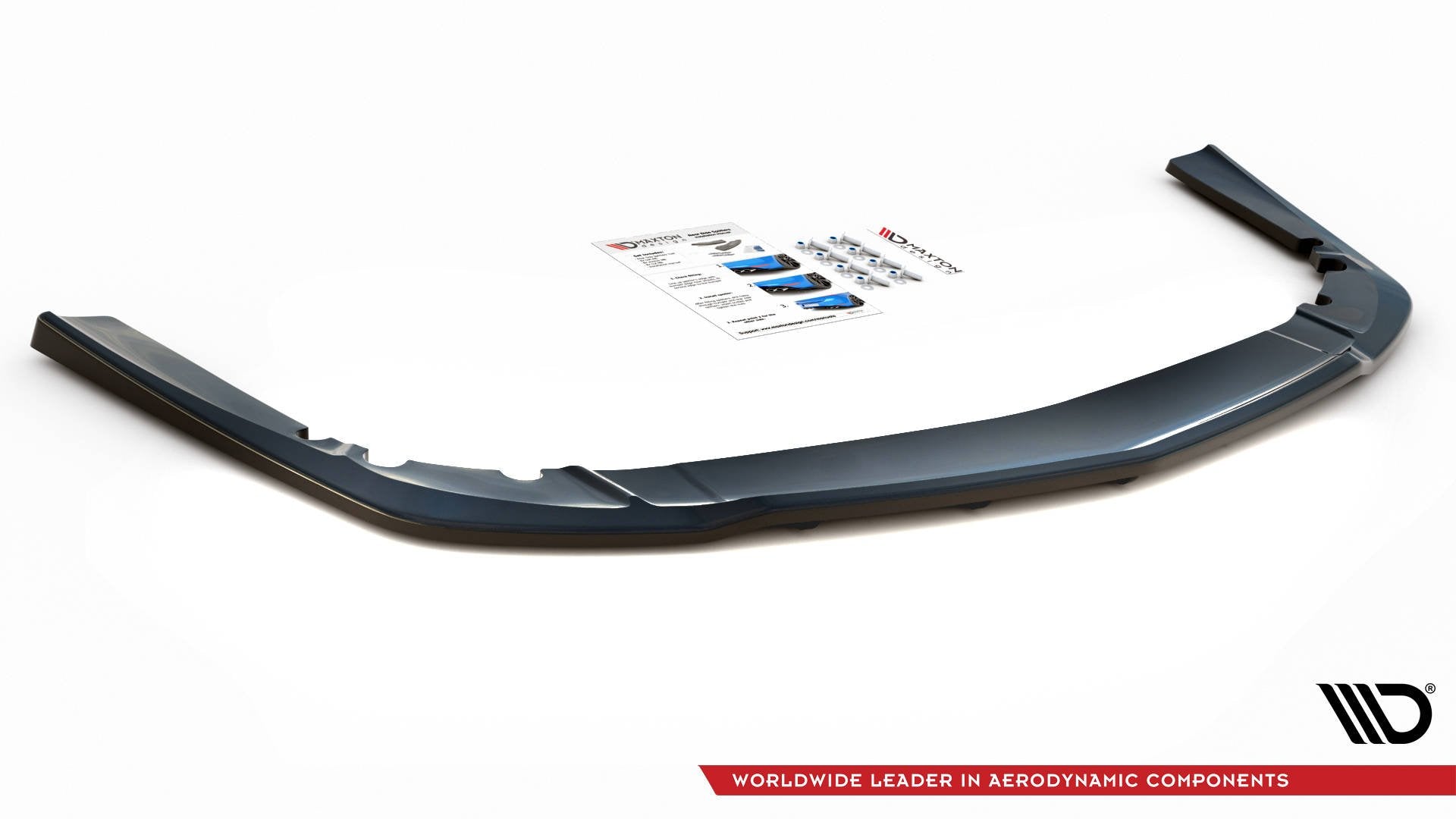 Central Rear Splitter (with vertical bars) Opel Insignia Mk. 1 OPC Facelift