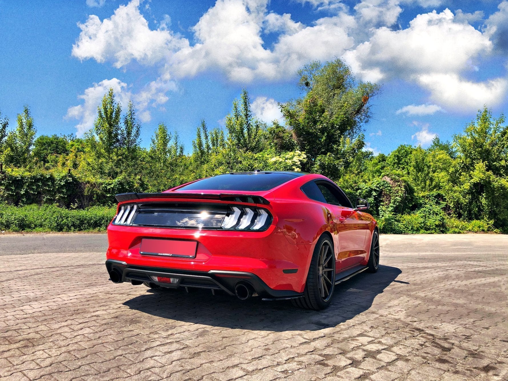 Side Skirts Diffusers Ford Mustang Mk. 6 Facelift