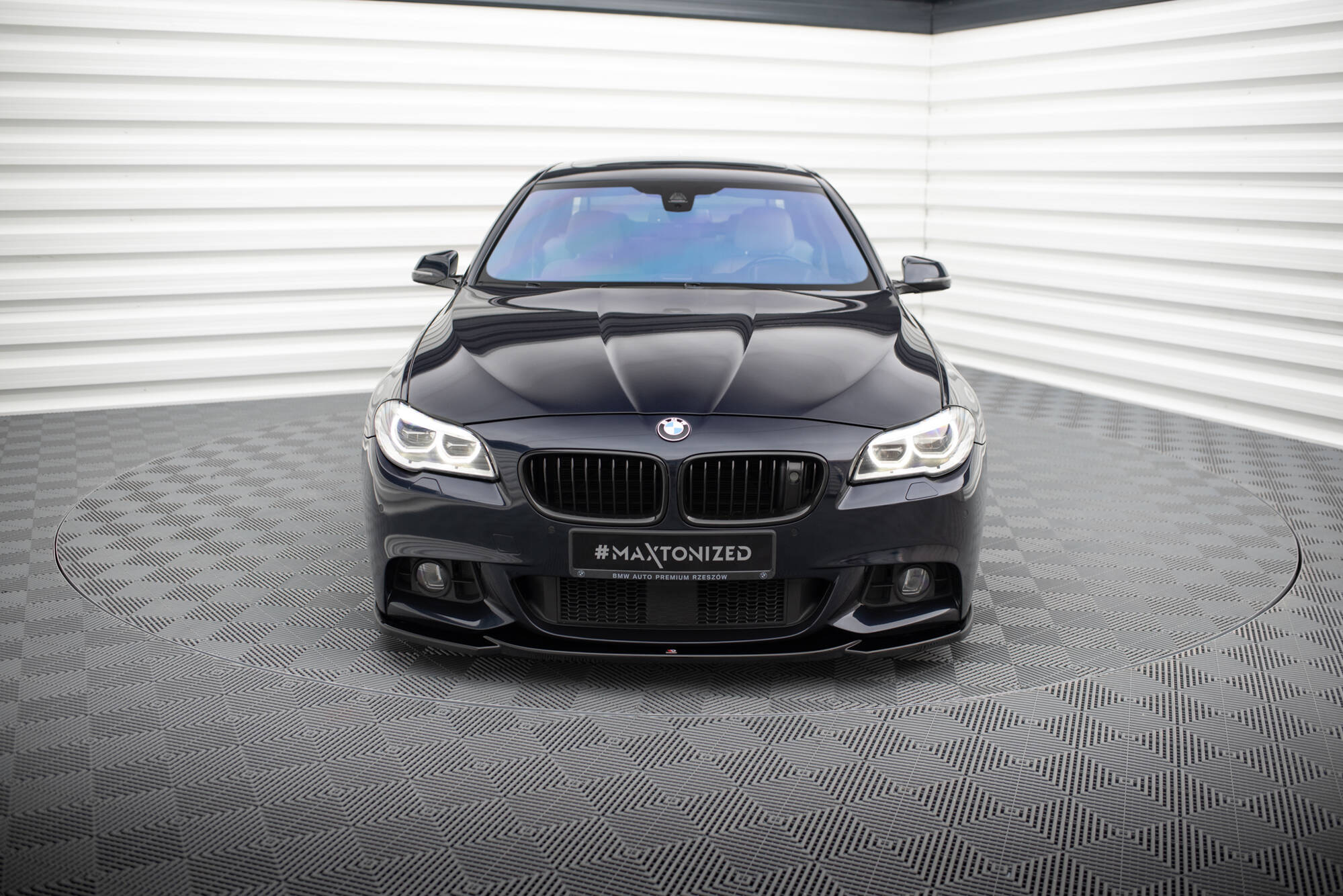 Front Splitter V.4 for BMW 5 F10/F11 M-Pack