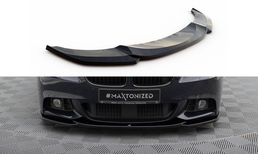 Front Splitter V.4 for BMW 5 F10/F11 M-Pack