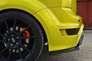 Rear Side Splitters Ford Focus RS Mk2-4