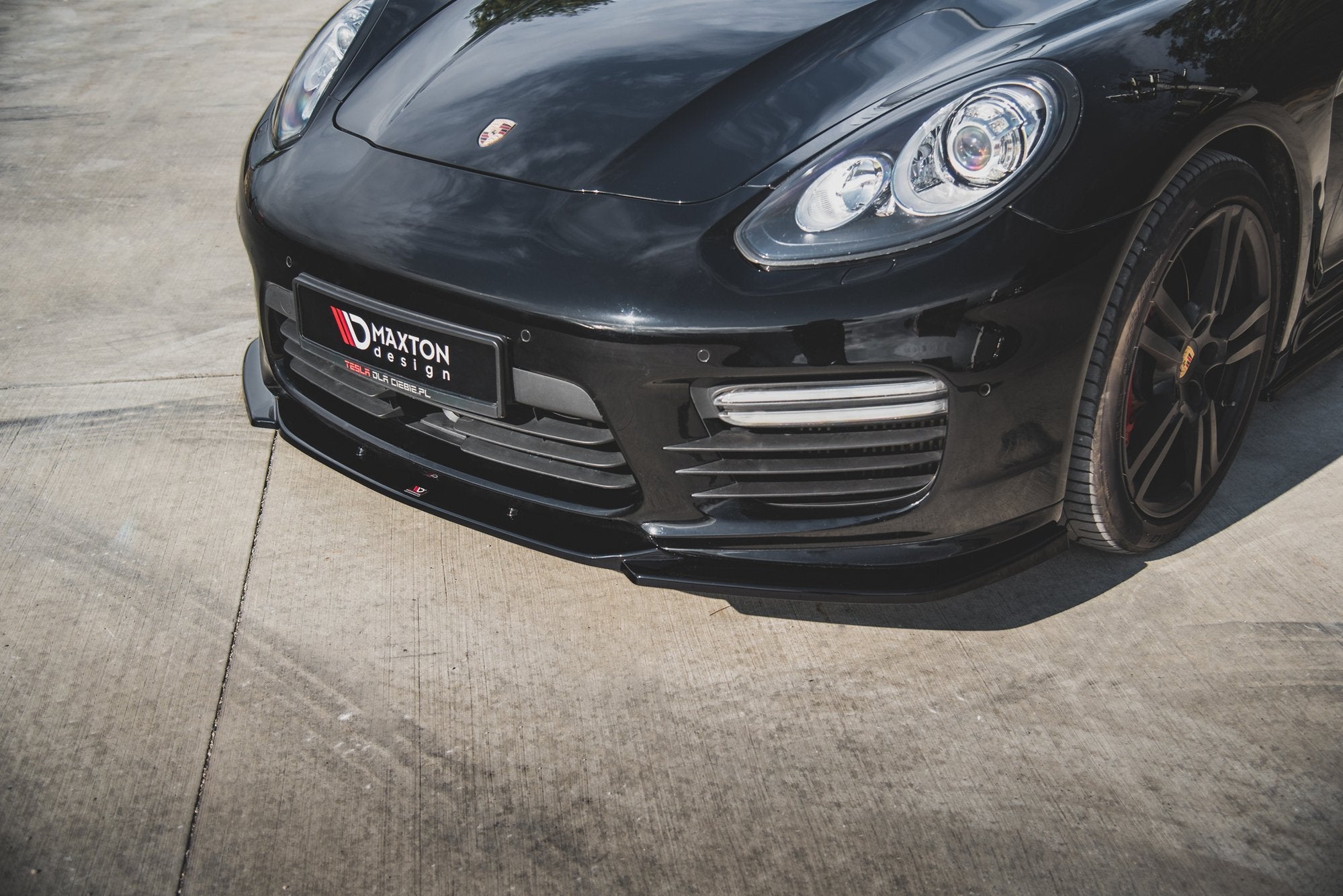 Front Splitter V.2 Porsche Panamera Turbo 970 Facelift