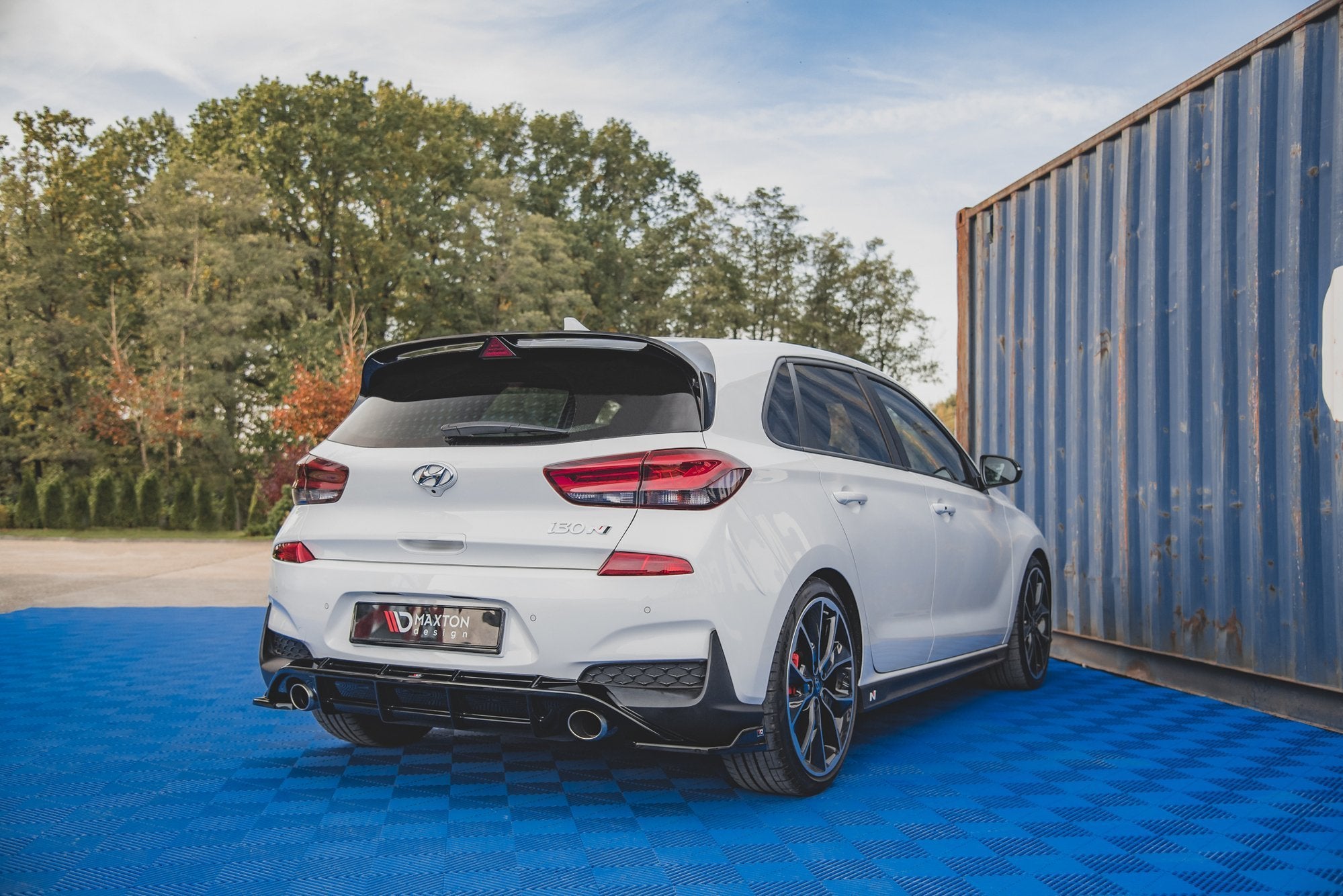 Rear Side Splitters V.4 Hyundai I30 N Mk3 Hatchback