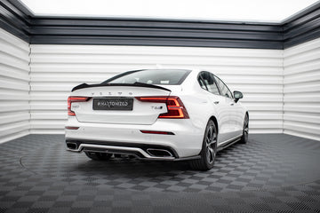 Central Rear Splitter (with vertical bars) Volvo S60/V60 R-Design Mk3 - 0