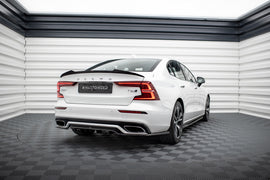 Rear Splitter (with vertical bars) Volvo S60/V60 R-Design Mk3 - 0
