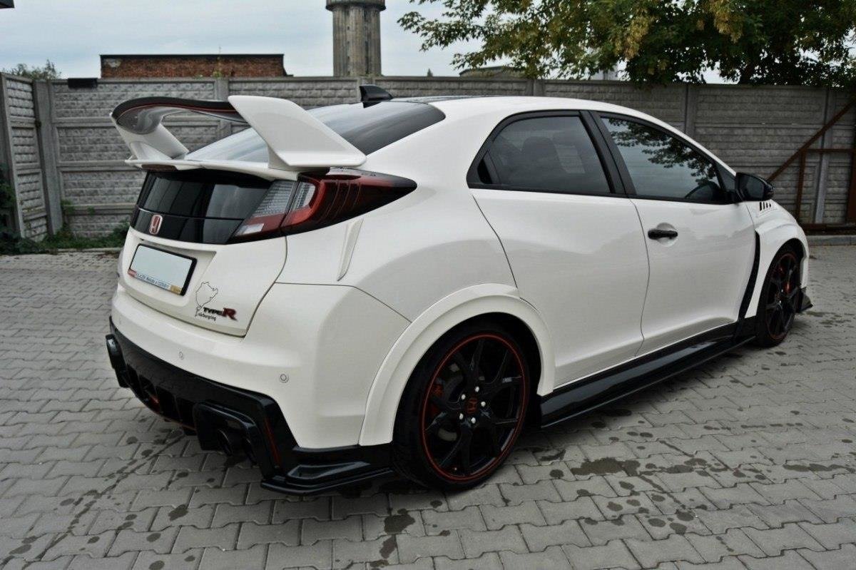 REAR SIDE SPLITTERS HONDA CIVIC IX TYPE R