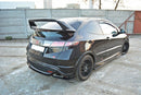 REAR SIDE SPLITTERS HONDA CIVIC VIII TYPE S/R-4