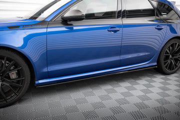 Side Skirts Diffusers V.2 Audi RS6 C7 - 0
