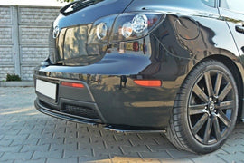 REAR SIDE SPLITTERS MAZDA 3 MPS MK1 (PREFACE) - 0