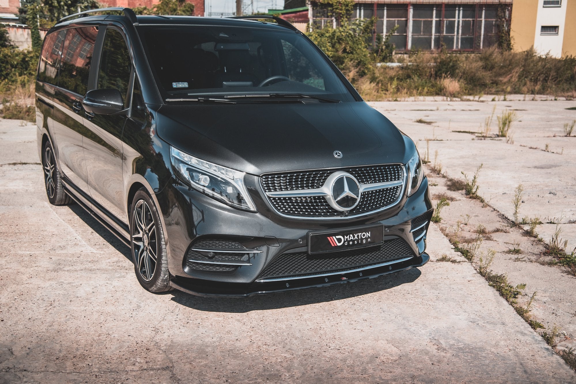 Front Splitter V.2 Mercedes-Benz V-Class AMG-Line W447 Facelift