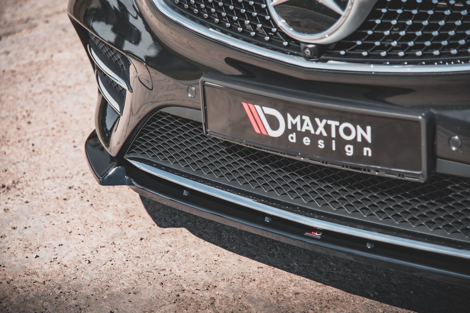 Front Splitter V.3 Mercedes-Benz V-Class AMG-Line W447 Facelift