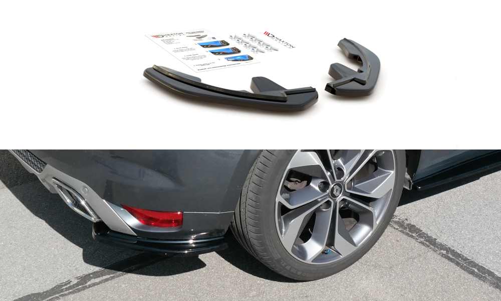 Rear Side Splitters Renault Megane Mk.4 GT-Line