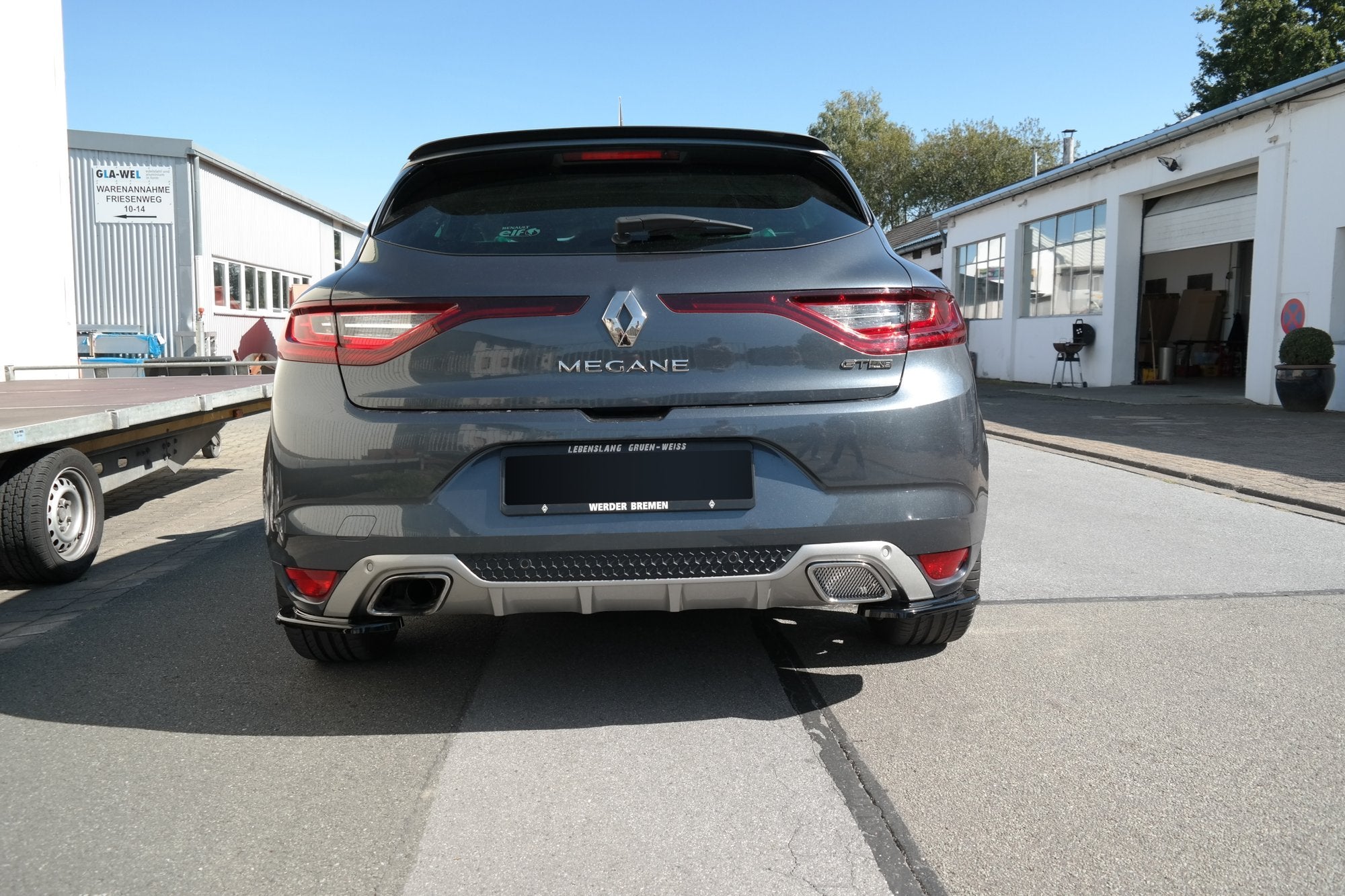 Rear Side Splitters Renault Megane Mk.4 GT-Line