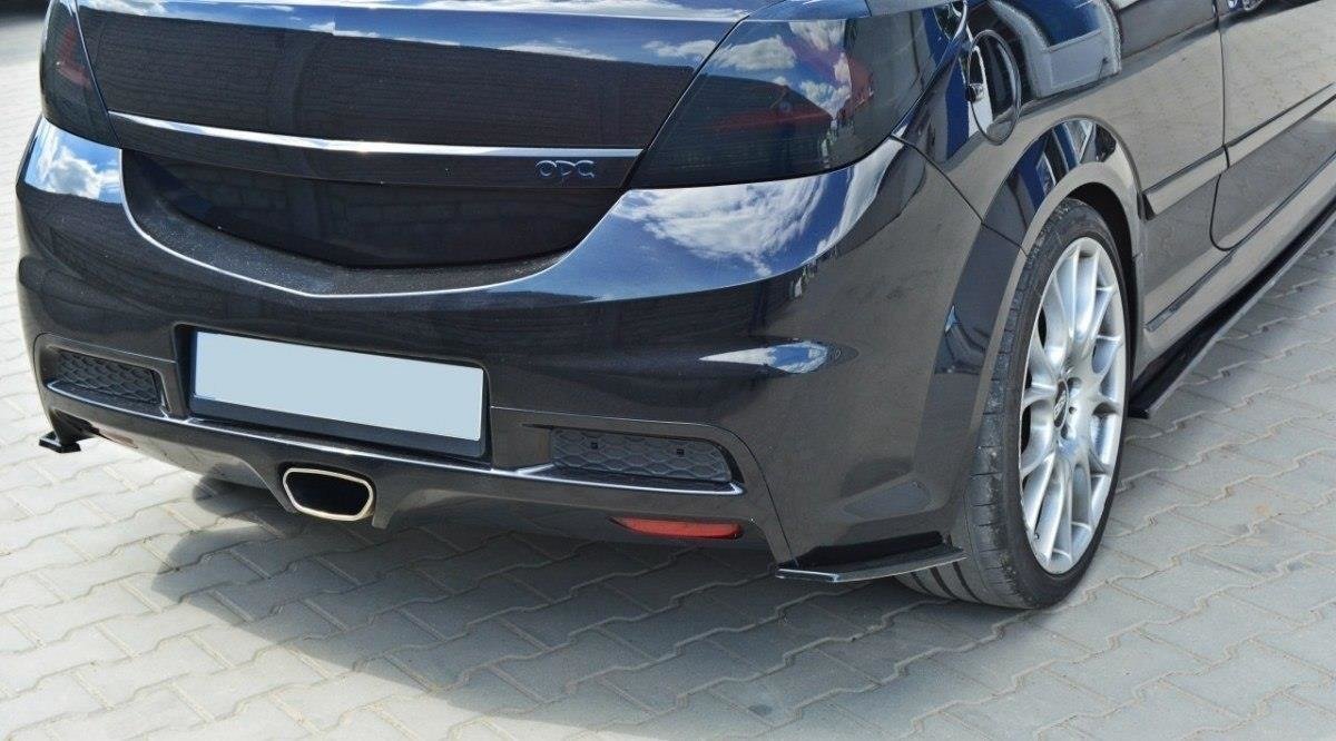 REAR SIDE SPLITTERS OPEL ASTRA H (FOR OPC / VXR)