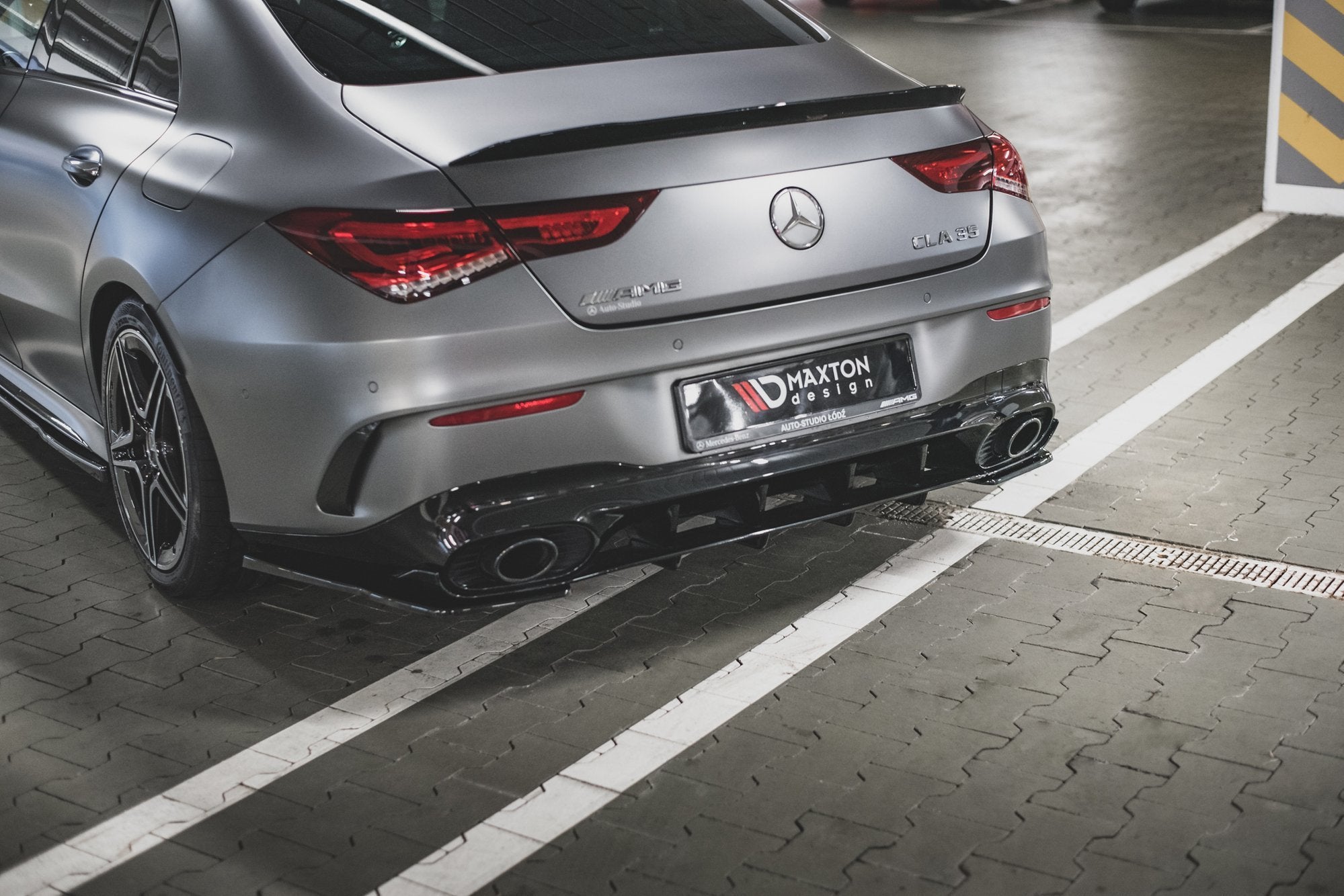 Rear Side Splitters Mercedes-AMG CLA 35 Aero / 45 Aero C118