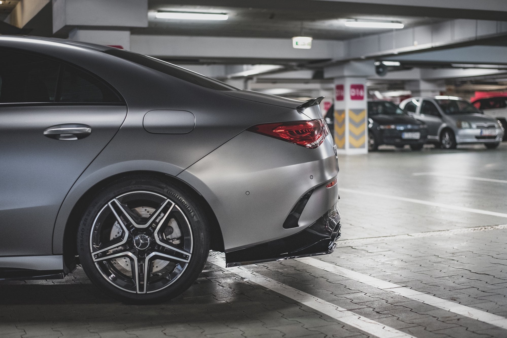 Rear Side Splitters Mercedes-AMG CLA 35 Aero / 45 Aero C118