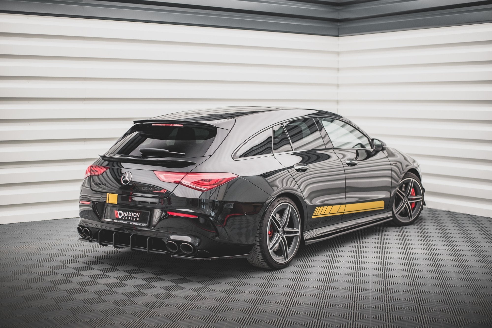 Rear Side Splitters Mercedes-AMG CLA 35 Aero / 45 Aero C118