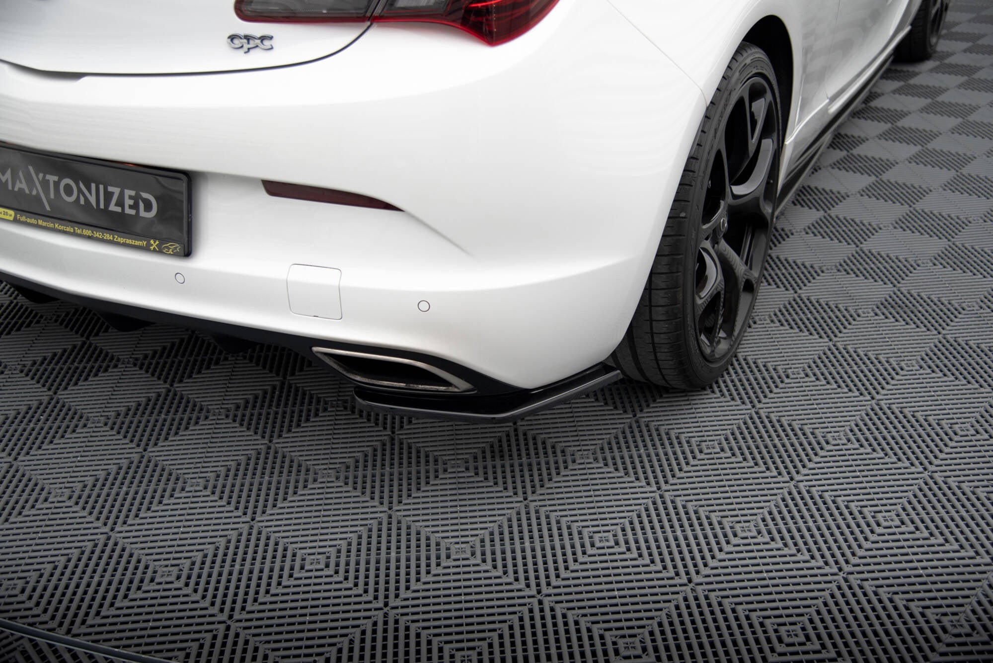 REAR SIDE SPLITTERS OPEL ASTRA J OPC / VXR