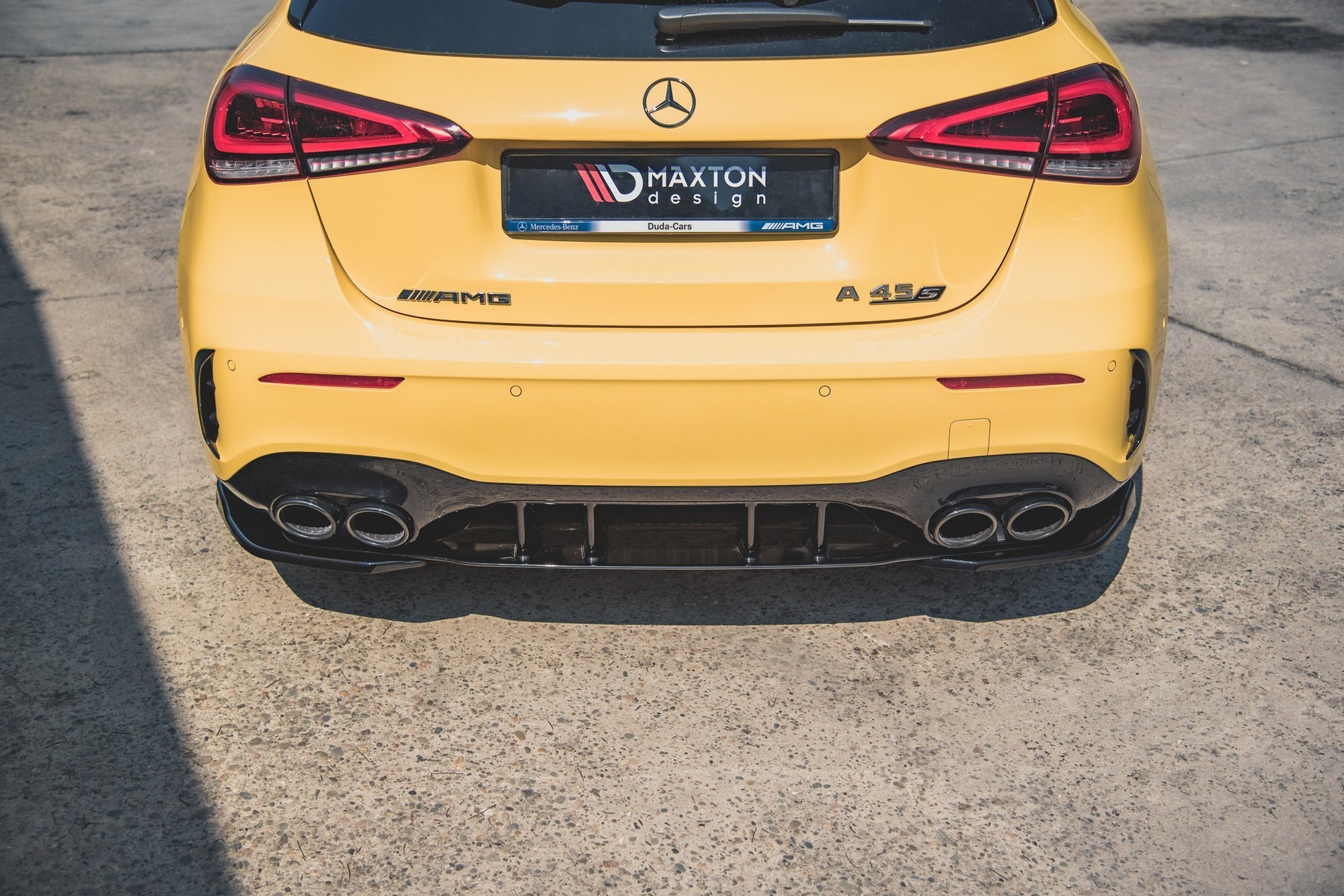 Rear Side Splitters Mercedes-AMG A 45 S Aero Pack W177