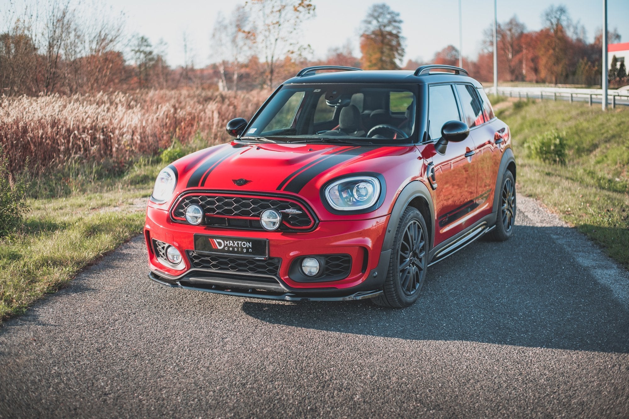 Front Splitter V.2 Mini Countryman Mk2 F60 JCW