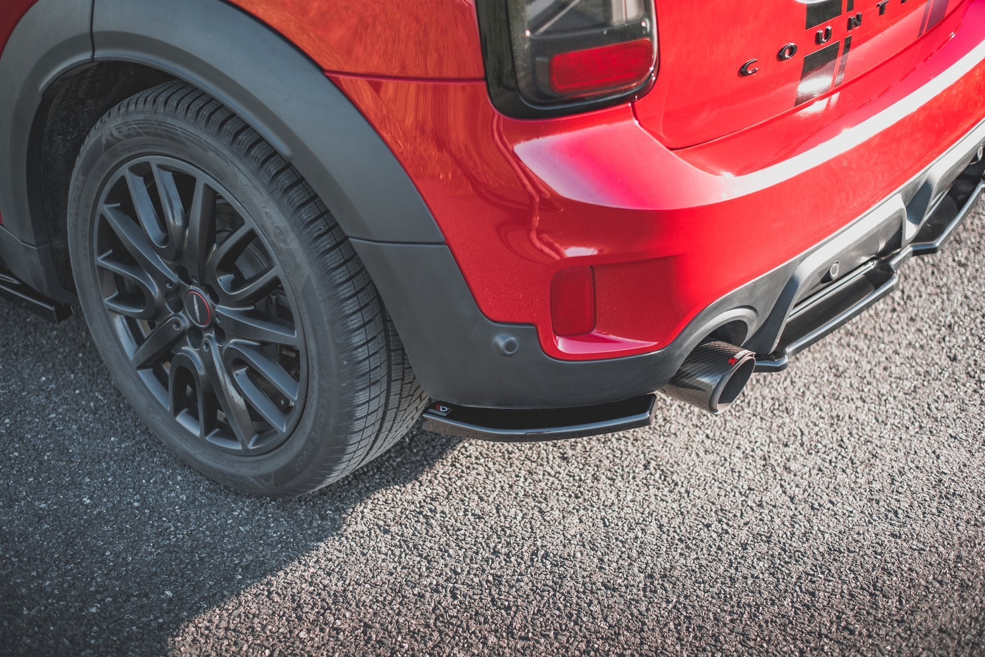 Rear Side Splitters Mini Countryman Mk2 F60 JCW