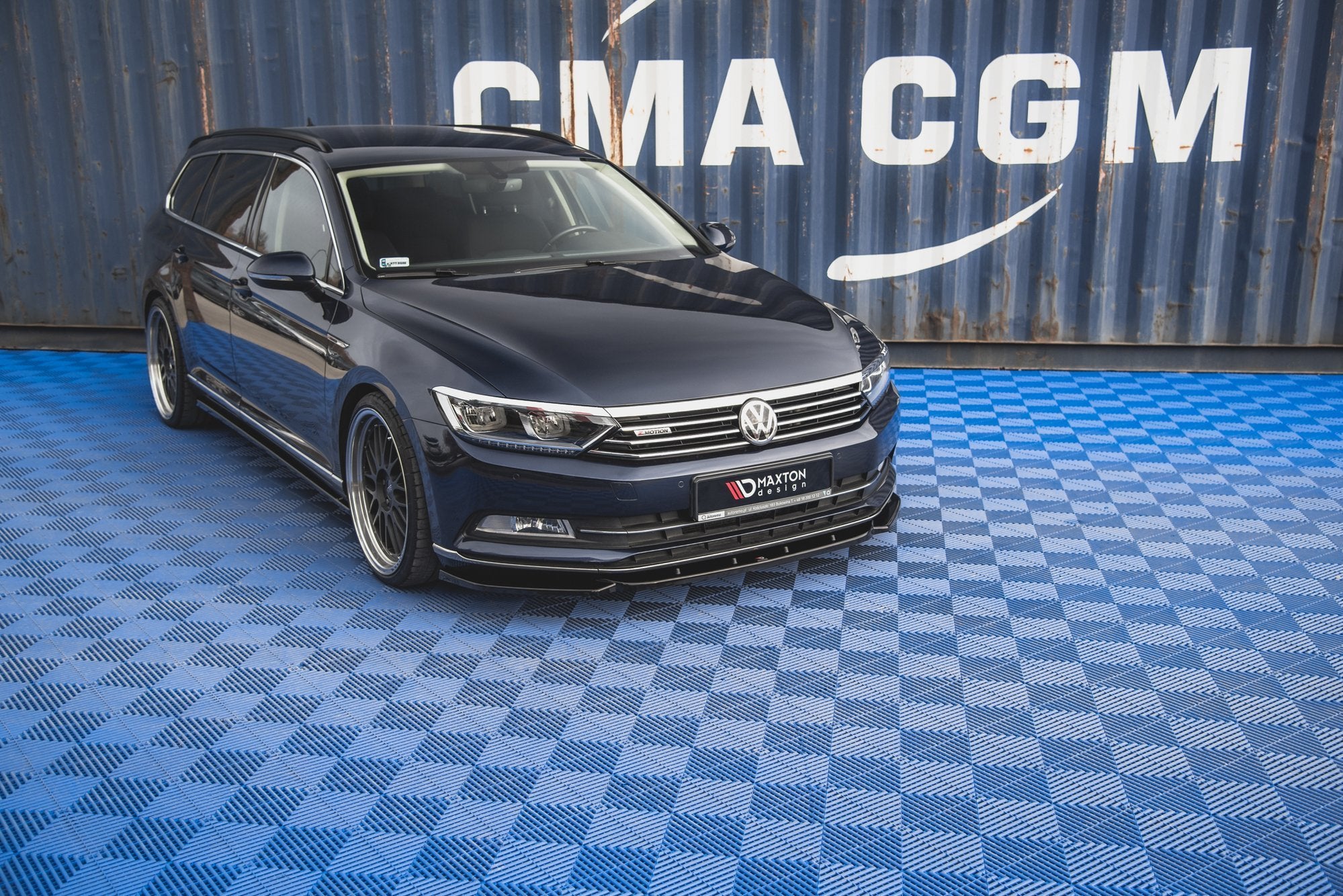 Front Splitter V.1 Volkswagen Passat B8