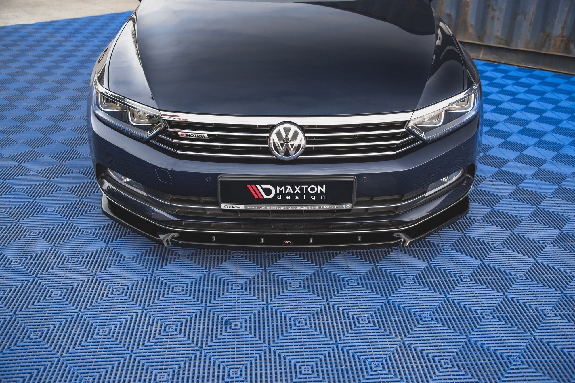 Front Splitter V.2 Volkswagen Passat B8