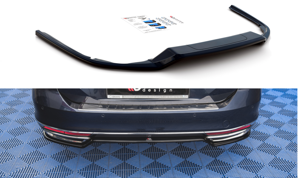 Central Rear Splitter Volkswagen Passat B8