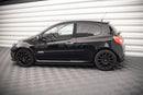 REAR SIDE SPLITTERS RENAULT CLIO III RS-2
