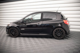 REAR SIDE SPLITTERS RENAULT CLIO III RS - 0