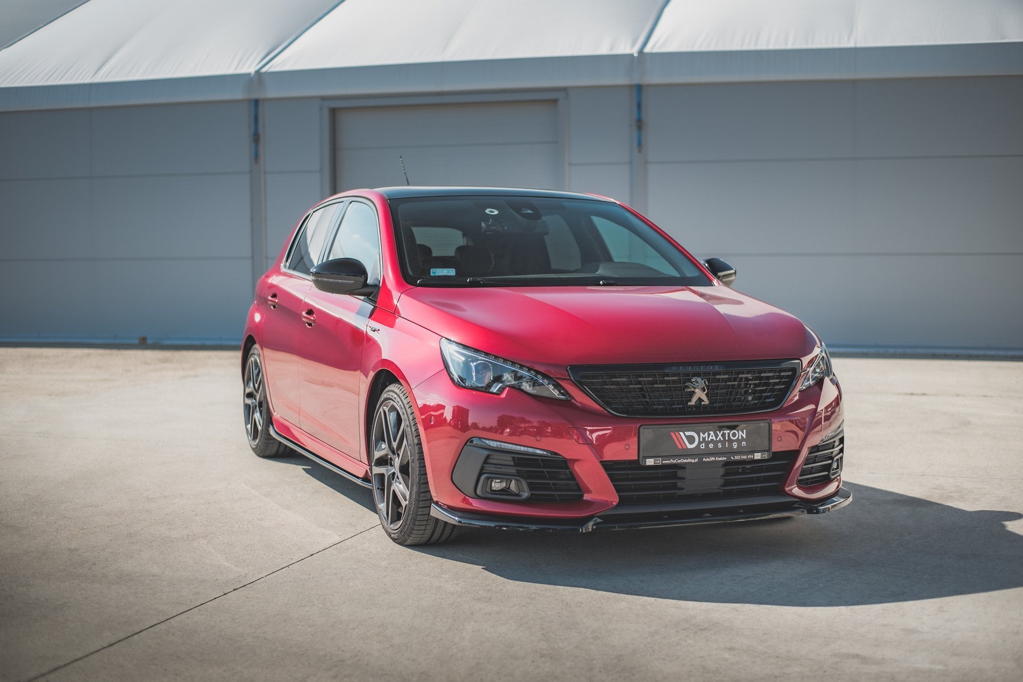 Front Splitter V.1 Peugeot 308 GT Mk2 Facelift