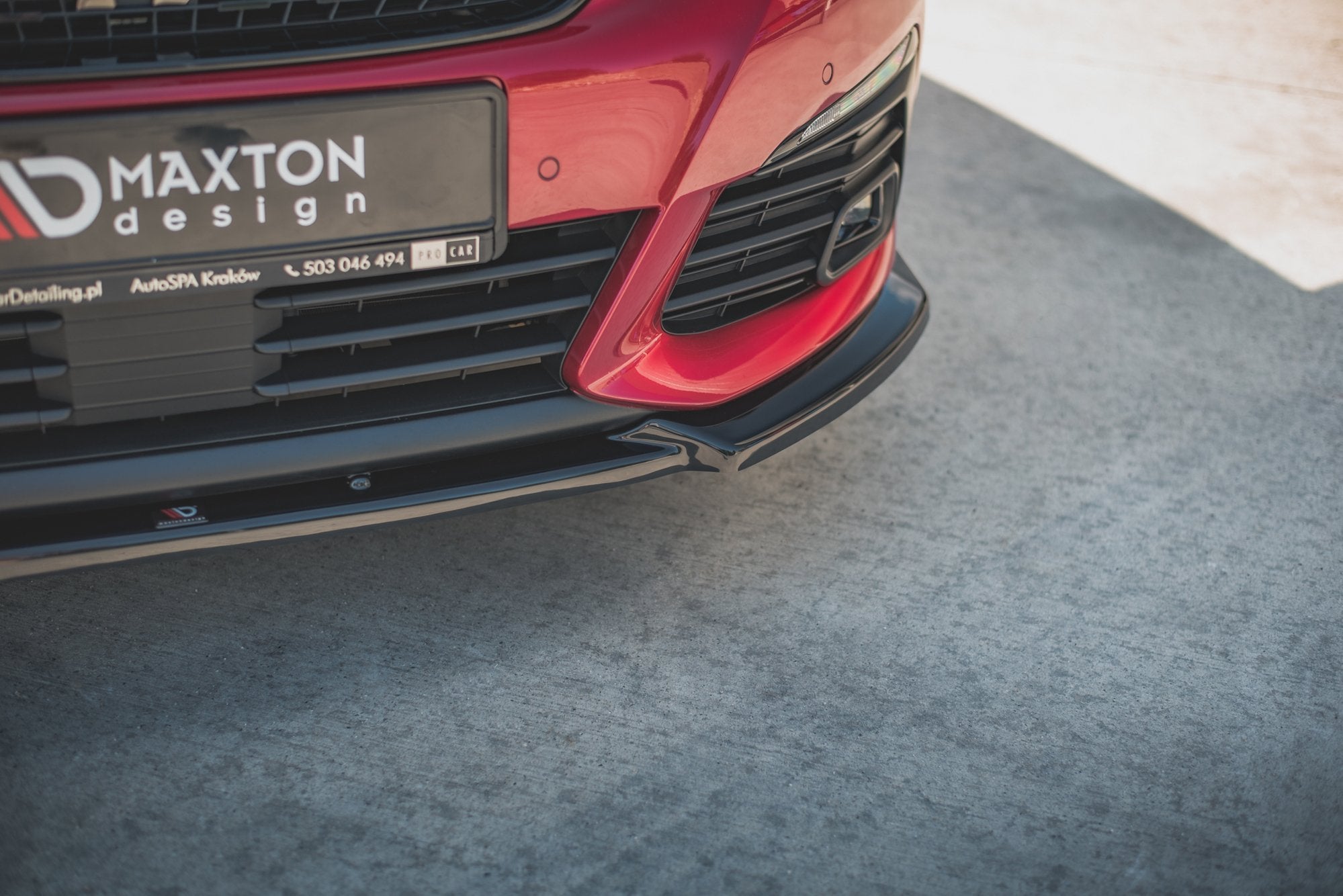 Front Splitter V.1 Peugeot 308 GT Mk2 Facelift