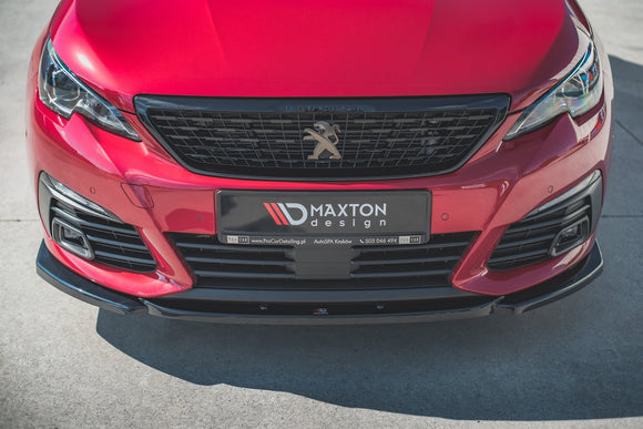 Front Splitter V.2 Peugeot 308 GT Mk2 Facelift
