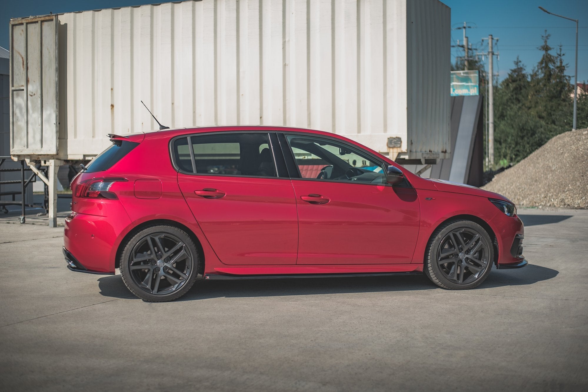 Side Skirts Diffusers Peugeot 308 GT Mk2 Facelift