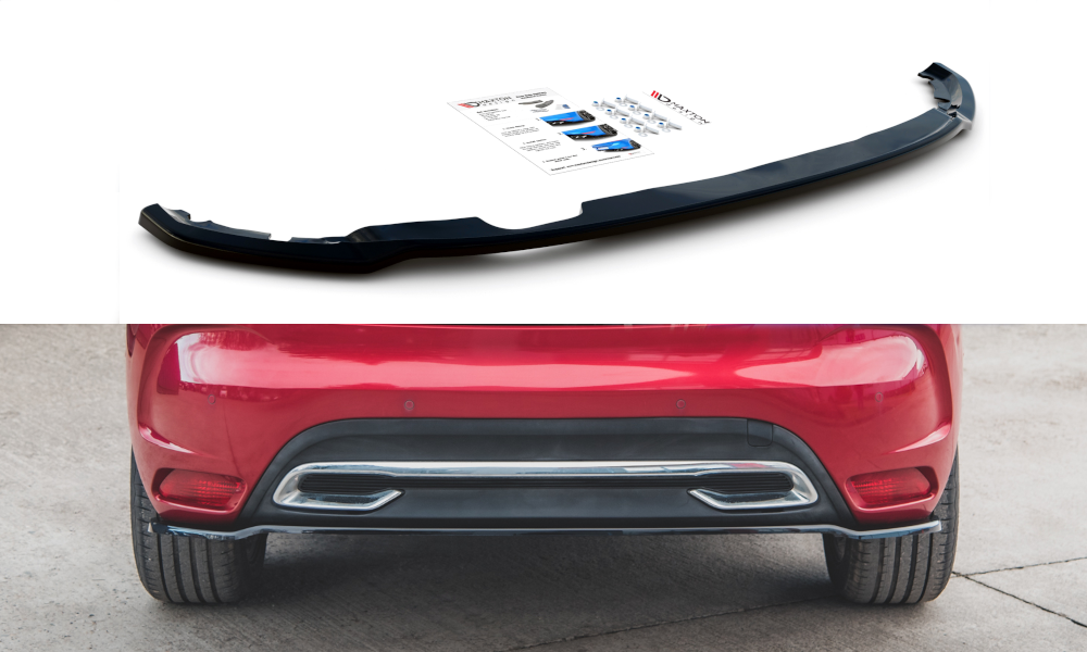 Central Rear Splitter Citroen DS4