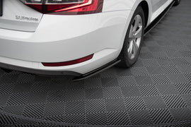 Rear Side Splitters Skoda Superb Mk3 Hatchback / Estate - 0