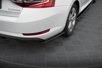 Rear Side Splitters Skoda Superb Mk3 Hatchback / Estate - 0