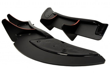 REAR SIDE SPLITTERS VW GOLF VI R (CNC) - 0