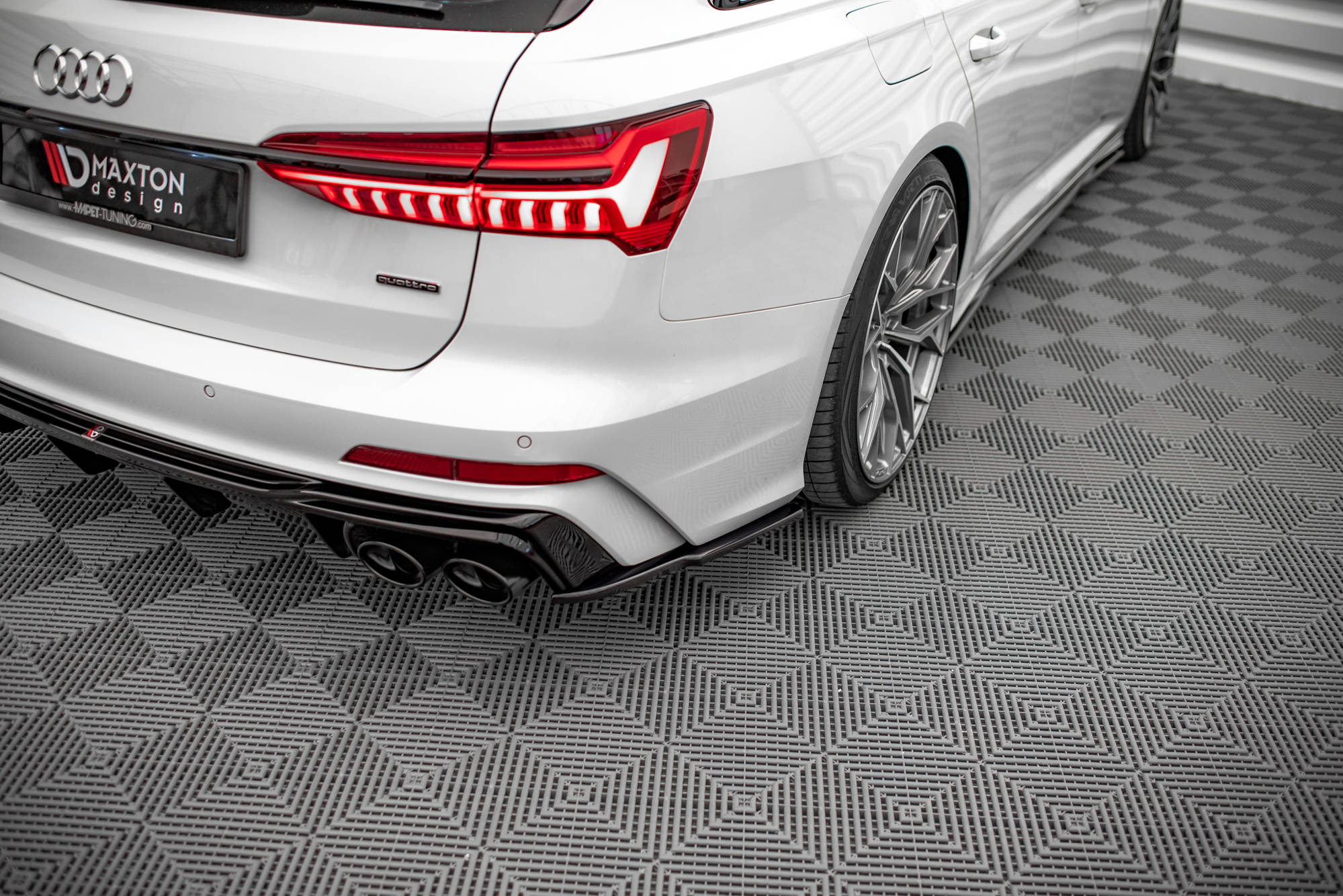 Rear Side Splitters Audi A6 S-Line / S6 C8 / C8 Facelift