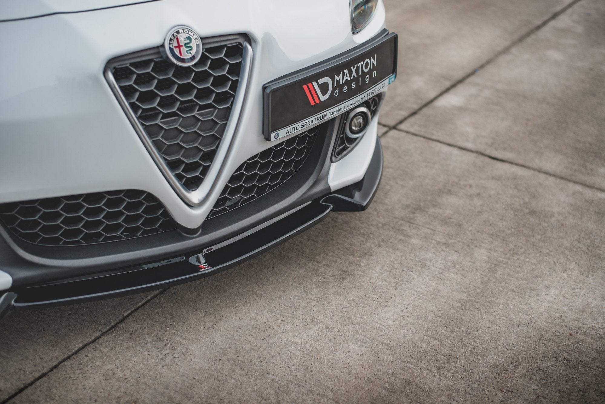 Front Splitter V.3 Alfa Romeo Giulietta