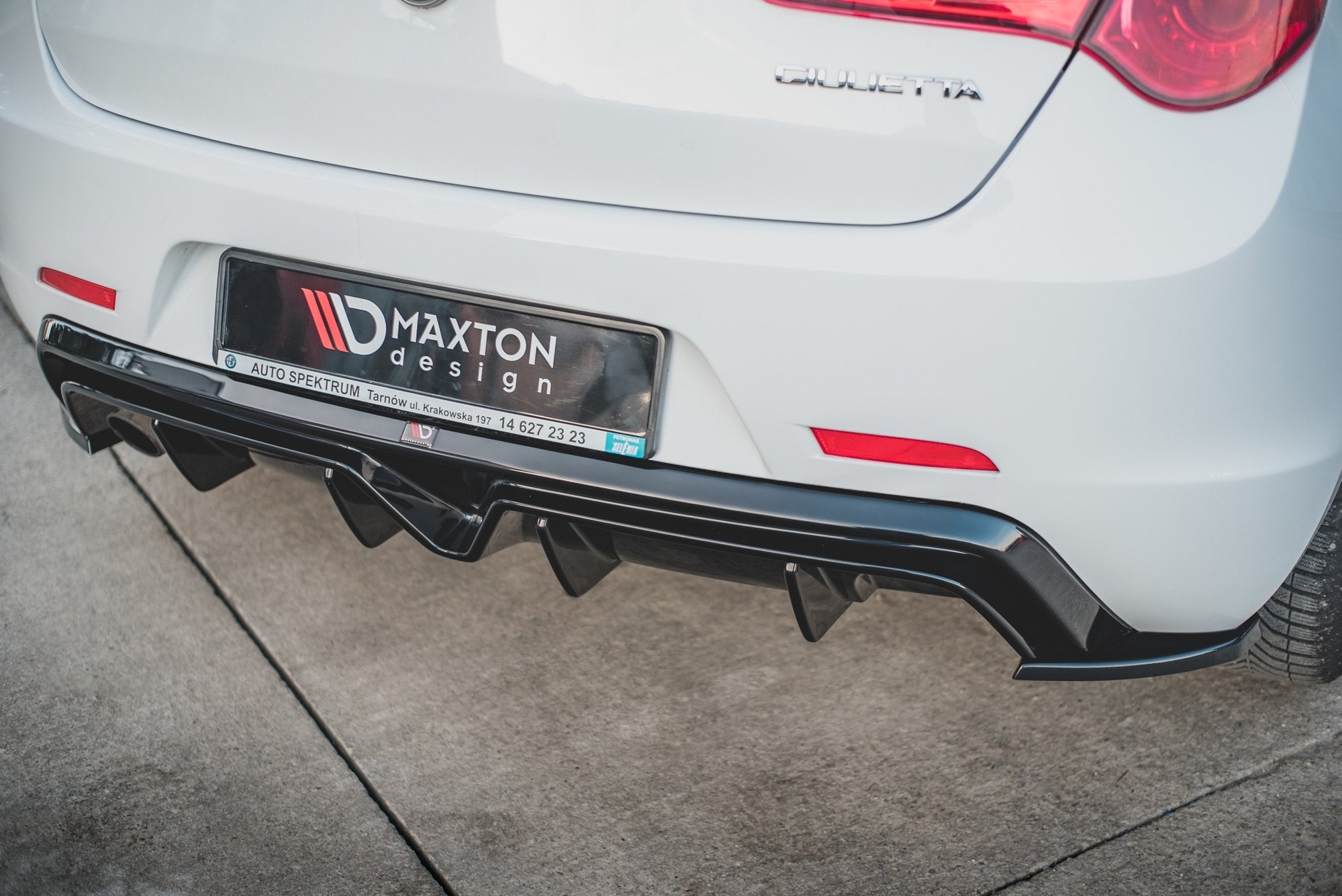 Rear Valance Alfa Romeo Giulietta Facelift (Single Exhaust Version)