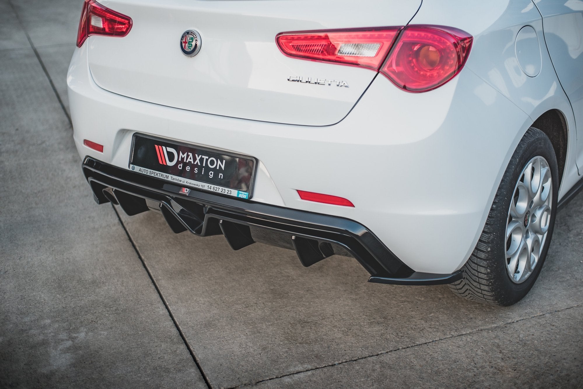 Rear Side Splitters V.3 Alfa Romeo Giulietta Facelift